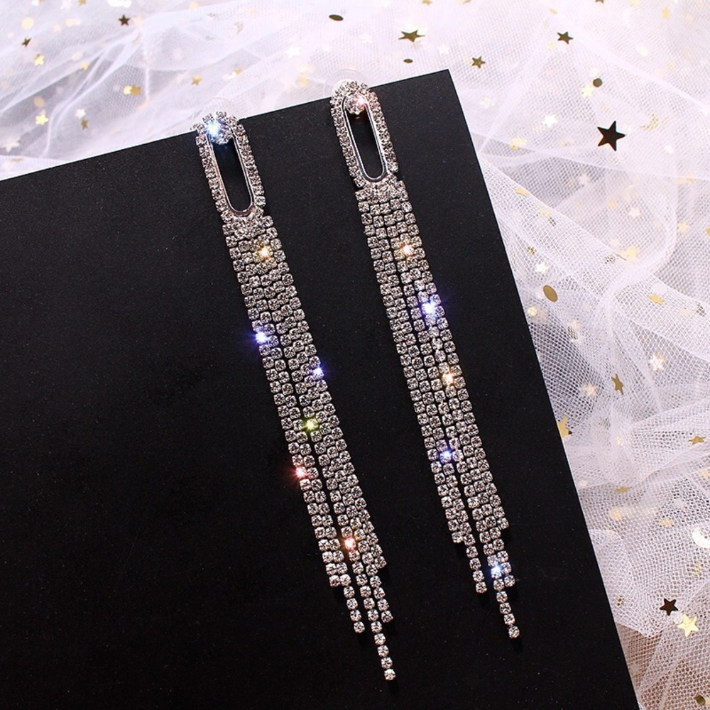 Fashion Silver Tone Earrings